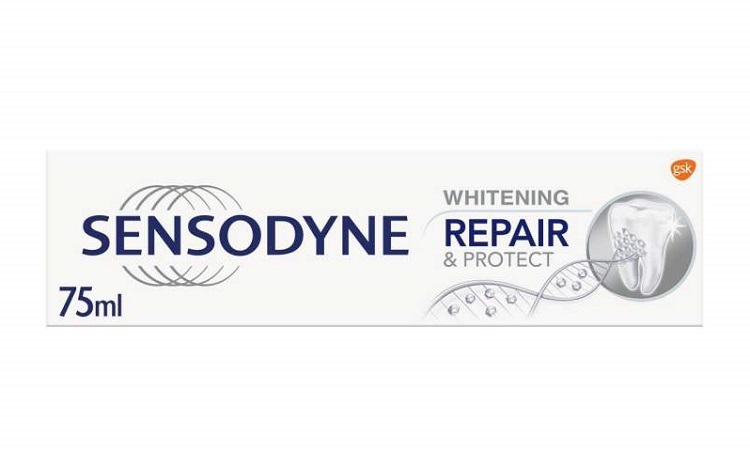 خمیر دندان سفید کننده سنسوداین مدل Repair And Protect حجم 75 میلی لیتر