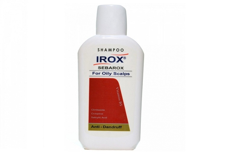 شامپو ضد شوره ایروکس سری Sebarox مدل Oily Scalps حجم ۲۰۰ میلی لیتر 