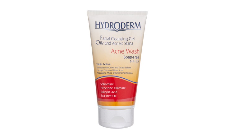  ژل شستشو صورت هیدرودرم مدل Oily Skin وزن 150 گرم