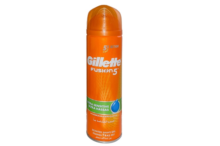  ژل اصلاح مردانه ژیلت سری Fusion مدل Ultra Hassas حجم 200 میلی لیتر