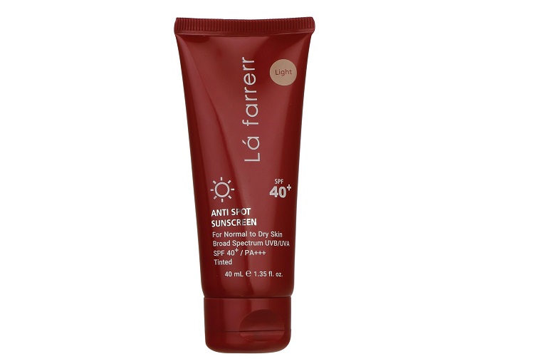 کرم ضدآفتاب و ضد لک لافارر مدل Acne-Prone-medium حجم 40 میلی لیتر