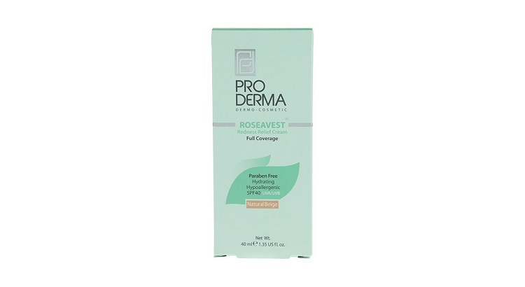 کرم پوشاننده رنگی پرودرما سری Roseavest مدل Natural Beige حجم ۴۰ میلی لیتر 