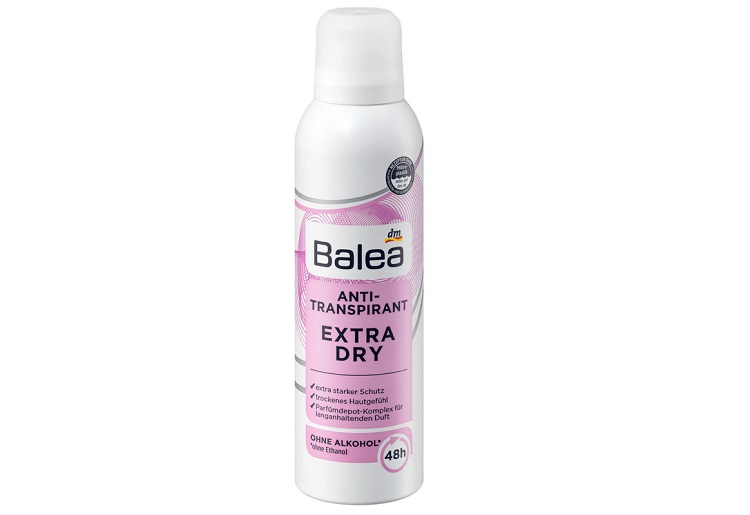  اسپری دئودورانت زنانه باله آ مدل extra dry حجم 200 میلی لیتر 