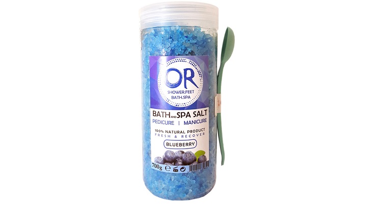 نمک حمام اور مدل Blueberry وزن 800 گرم