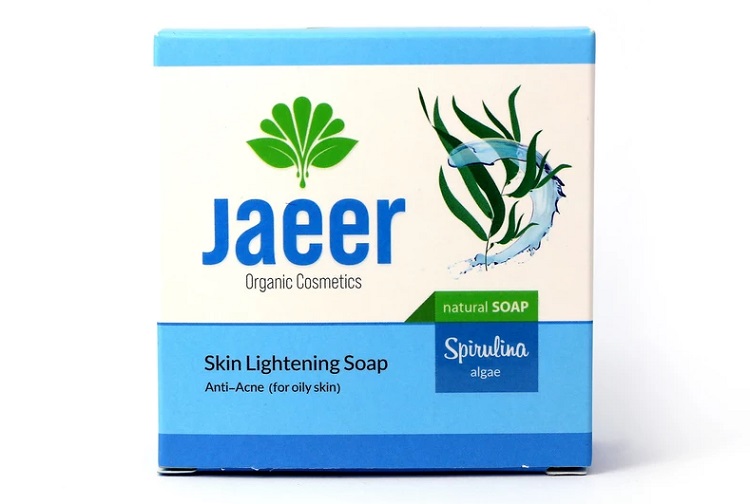 صابون ضدجوش و روشن کننده ژائیر مدل جلبک اسپیرولینا وزن 90 گرم 