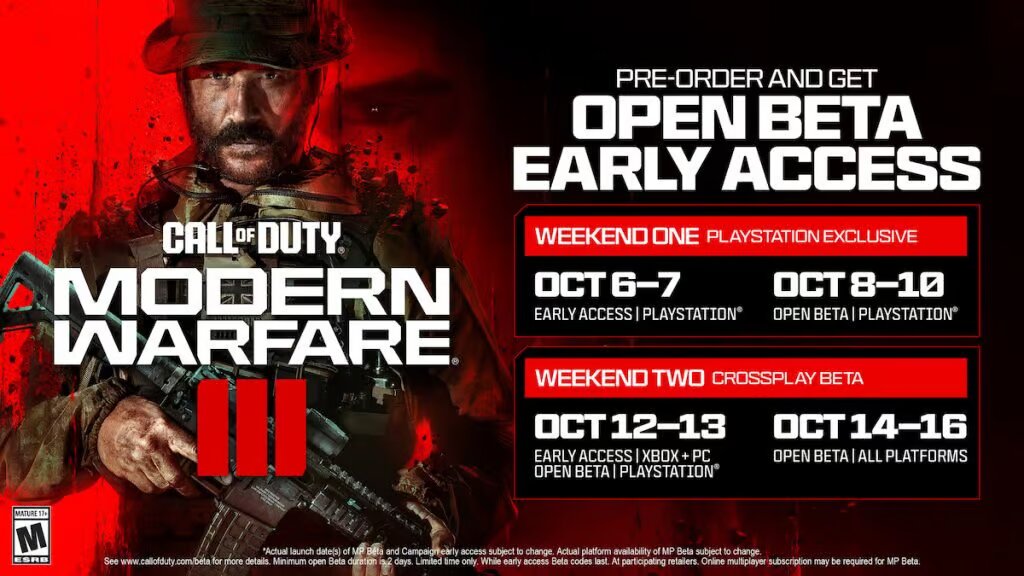 mw3betadates