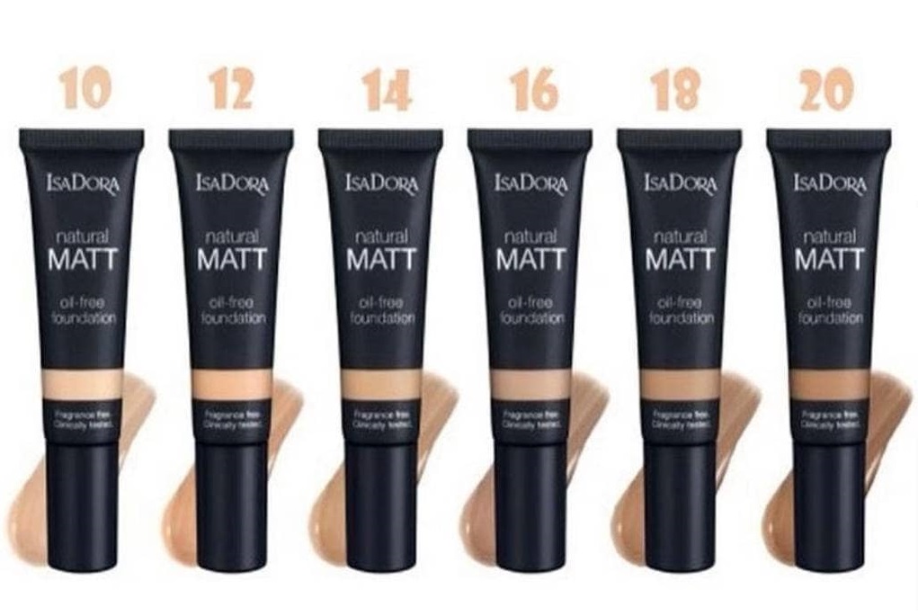 کرم پودر ایزادورا مدل Natural Matt
