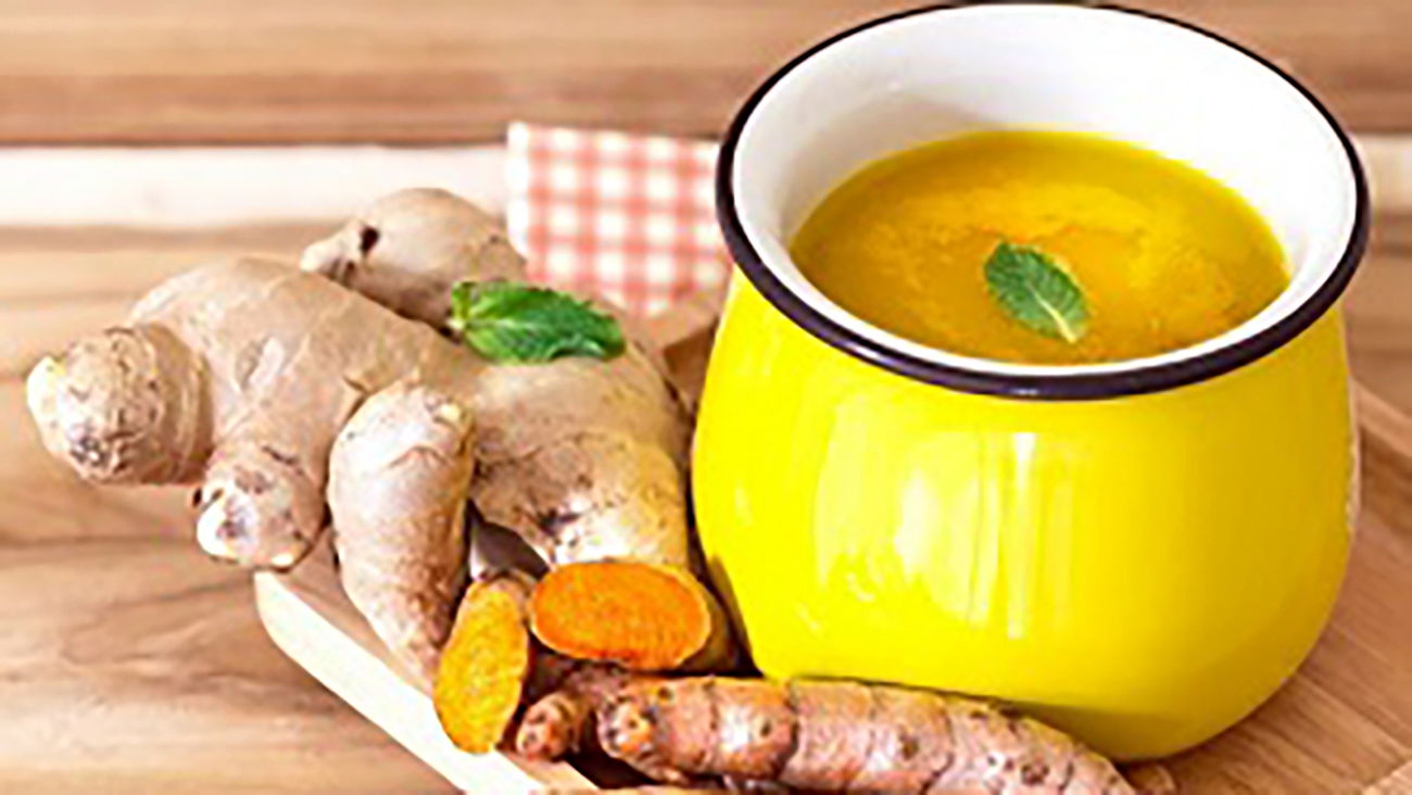 دمنوش زنجبیل و زردچوبه