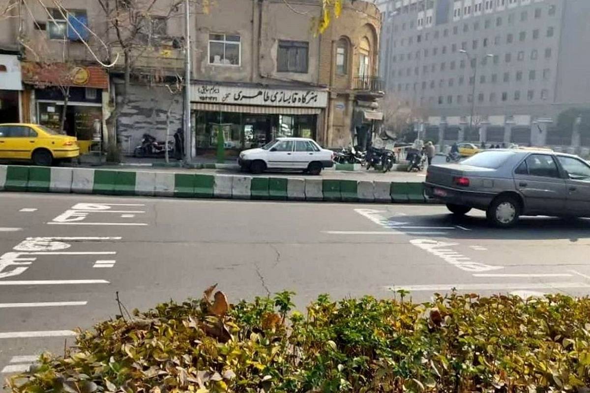 «دروازه شمیران در هوای برفی، وقتی اطراف اش دشت بود»؛ سال 1310 + تصویر