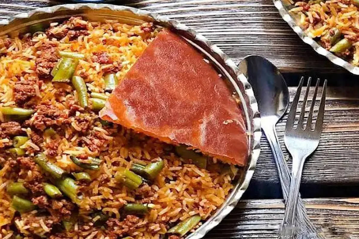 طرز تهیه لوبیا پلو دودی، خوش طعم و خاص + ویدئو