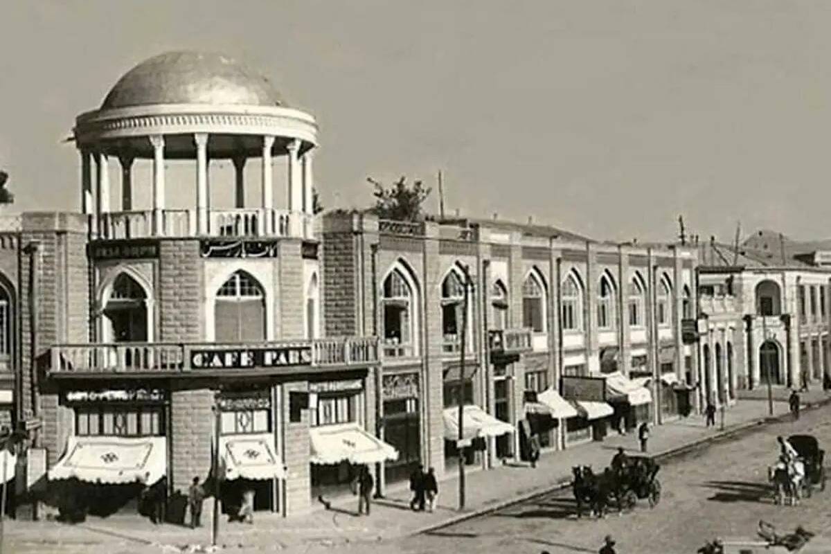 شانزه لیزه تهران در سال 1354