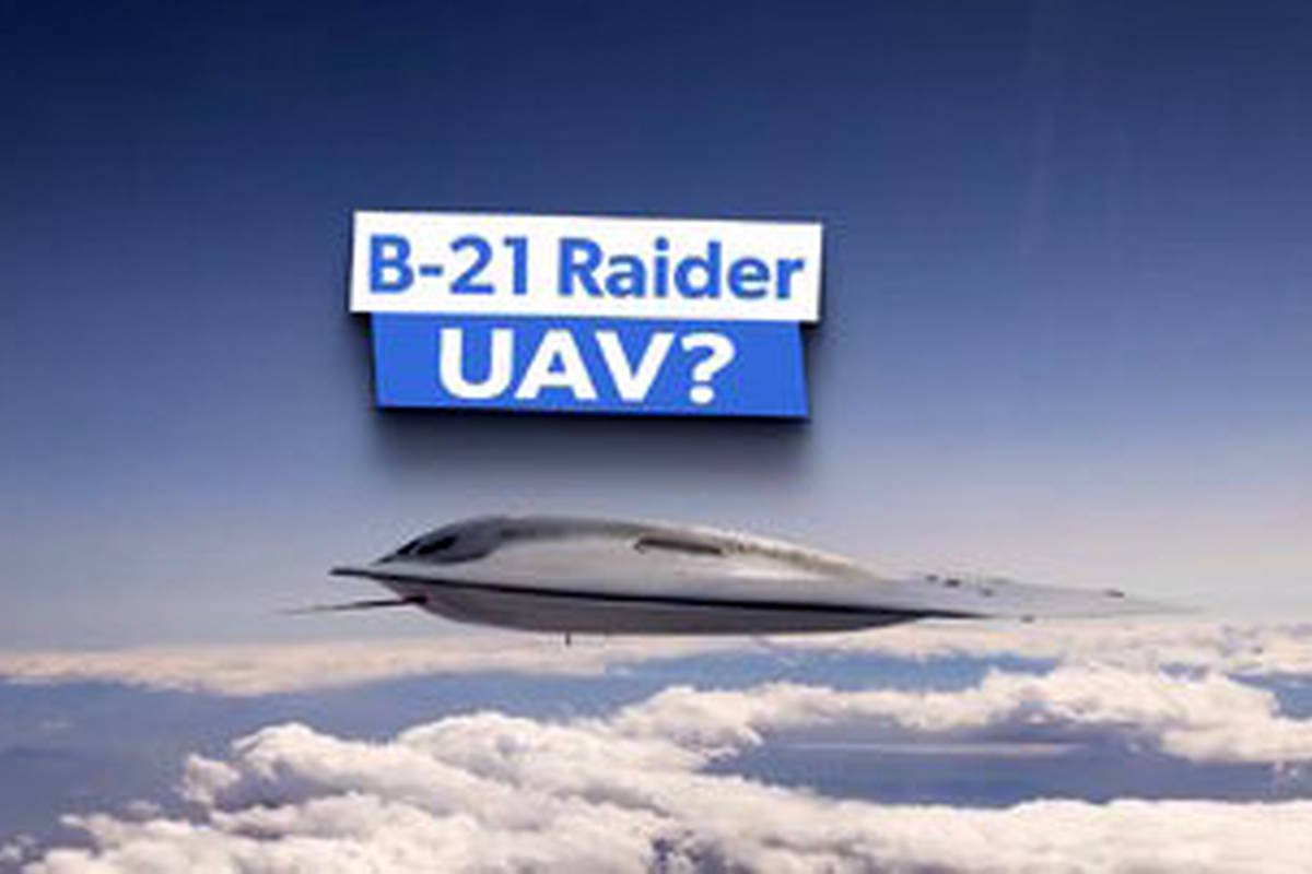 بمب افکن پنهانکار B-۲۱ Raider میتواند بدون خلبان پرواز کند؟