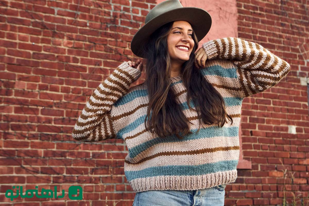 لباس بافت ترند برای زمستان + چگونه با بافتنی شیک به نظر برسیم؟