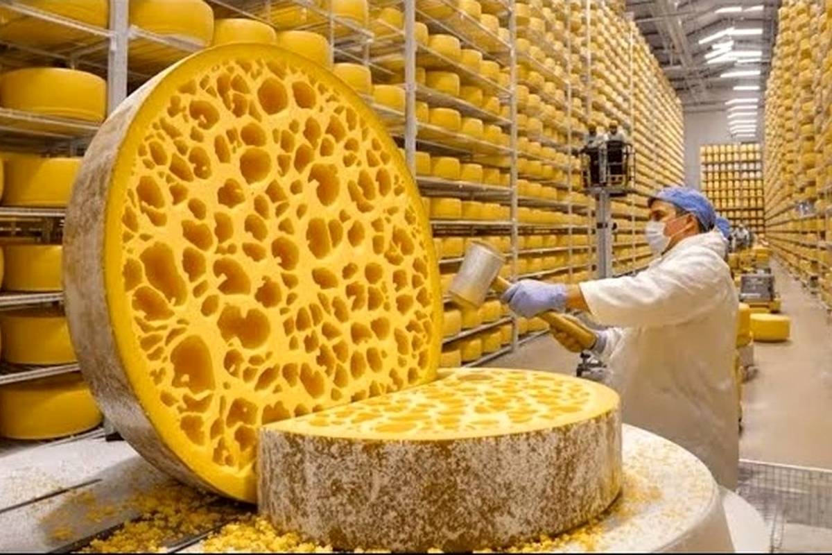 پنیر پارمزان چگونه تولید می شود؟ + ویدئو
