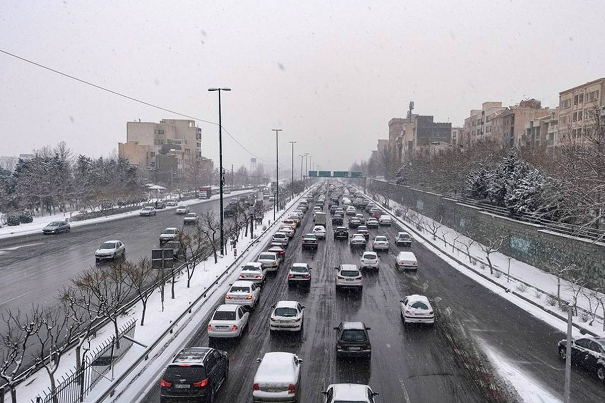 هشدار به رانندگان در روزهای برفی پایتخت