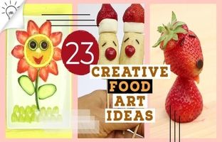 23 ایده خلاقانه و سریع برای تزئین میوه‌ها + ویدئو