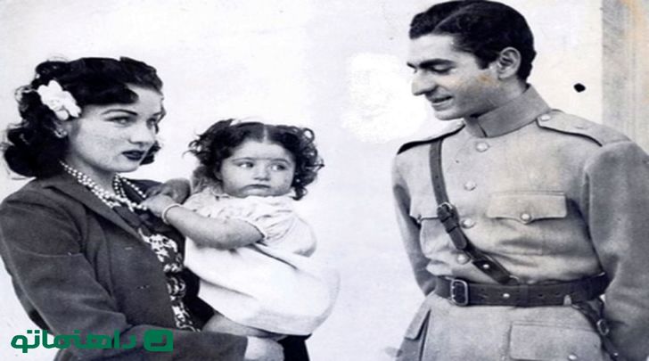 عکس دیده نشده از محمدرضا پهلوی و فوزیه با ژست عجیب