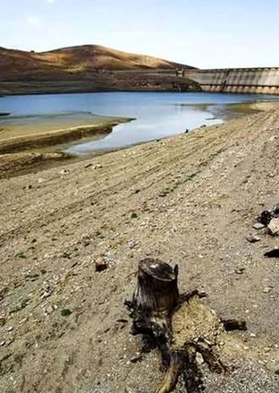  تصویری نگران‌کننده از وضعیت سد‌های تهران 