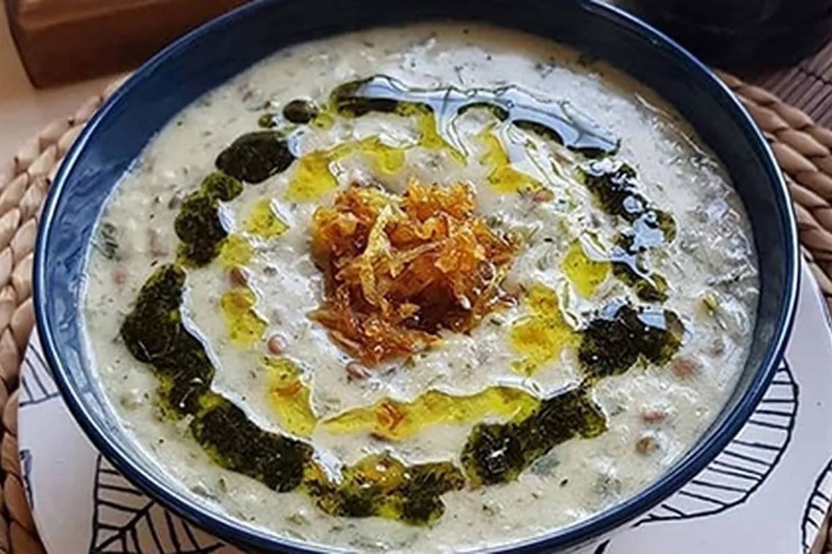 طرز تهیه آش شنگ بهاری