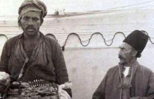 تصویری از یک بادیگارد دوره قاجار 