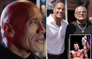 اشک‌های دواین جانسون برای پدرش؛ یادبودی احساسی از راکی جانسون + ویدئو