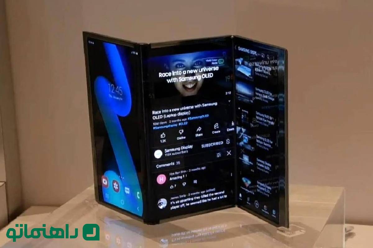عرضه اولین گوشی تاشو سه لایه سامسونگ با تراشه پرچمدار اسنپدراگون ۸ الیت