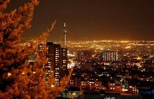 تایم‌لپس تهران در شبی که گذشت + ویدئو
