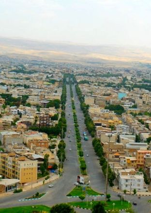 عکسی کمیاب از شهر بروجرد در بیش از 130 سال پیش