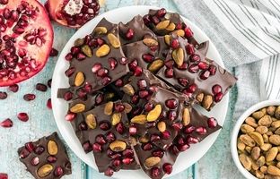 آموزش یک مدل شکلات یلدایی آسان در منزل