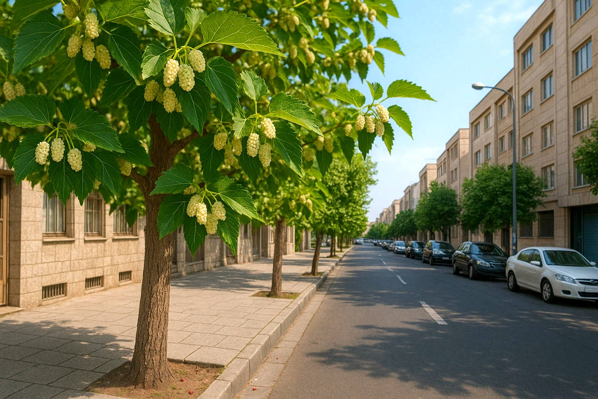 آیا خوردن توت درختان در خیابان‌های تهران و شهرهای بزرگ بی خطر است؟