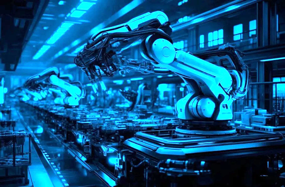 عصر «کارخانه‌های تاریک» در چین؛ ربات‌ها حالا 24 ساعته مشغول کارند