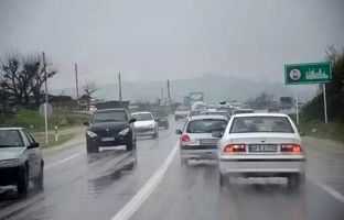 هشدار؛ بارش باران در جاده‌های ۱۳ استان
