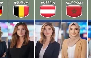 نگاهی به ظاهر مجریان خبر در کشورهای مختلف جهان + ویدئو