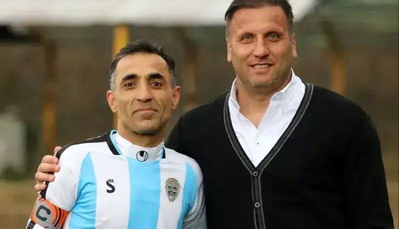 مسن‌ترین بازیکن فوتبال ایران در ۴۷سالگی کارت قرمز گرفت