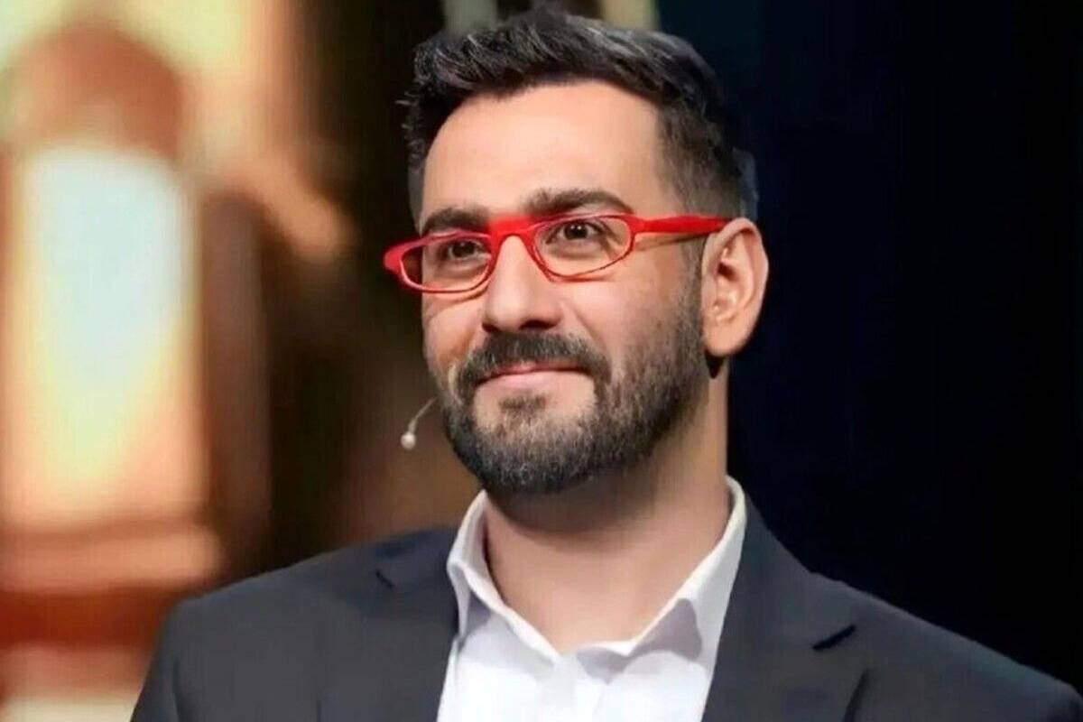 (تصاویر) تیپ خاص نیما شعباننژاد در مراسم اکران خصوصی سریال بازنده