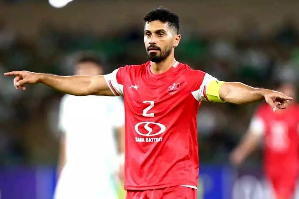 لحظه پریدن دندان امید عالیشاه برابر الریان + ویدئو