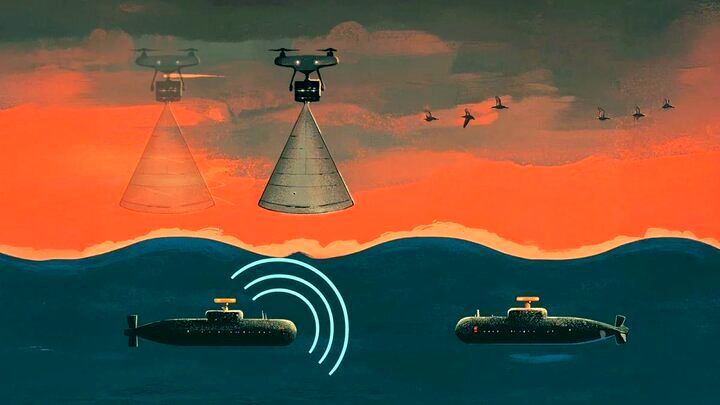 به لطف دانشمندان ایرانی: امکان شنود پیام‌های زیر آب توسط پهپادها فراهم شد