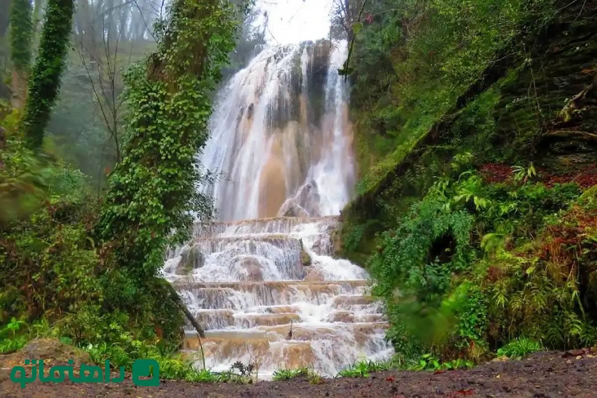 3 آبشار سوادکوه مازندران که در دل جنگل پنهان شده‌اند