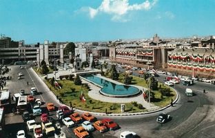 میدان توپخانه تهران در گذر زمان به روایت تصاویر + ویدئو