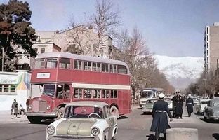 ایران قدیم؛ «راه آهن تبریز» سال 36؛ اتوبوس خط 204 میدان شوش-شهرری؛ دهه 40 + تصویر