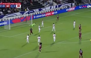  خلاصه بازی قطر ۱ - ایران ۰ ؛عجب اخراج بدموقعی! + ویدئو