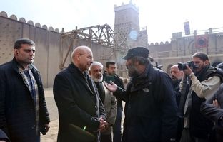 قالیباف در پشت صحنه ۲ سریال تلویزیونی