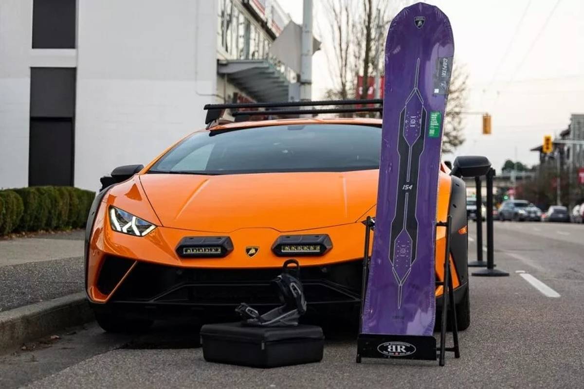 اسنوبورد لامبورگینی به بازار آمد؛ آنچه واقعا نیاز داشتیم!