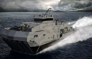 آمریکا از پیشرفته‌ترین ناو خودران جنگی جهان با برد 1850 کیلومتری رونمایی کرد