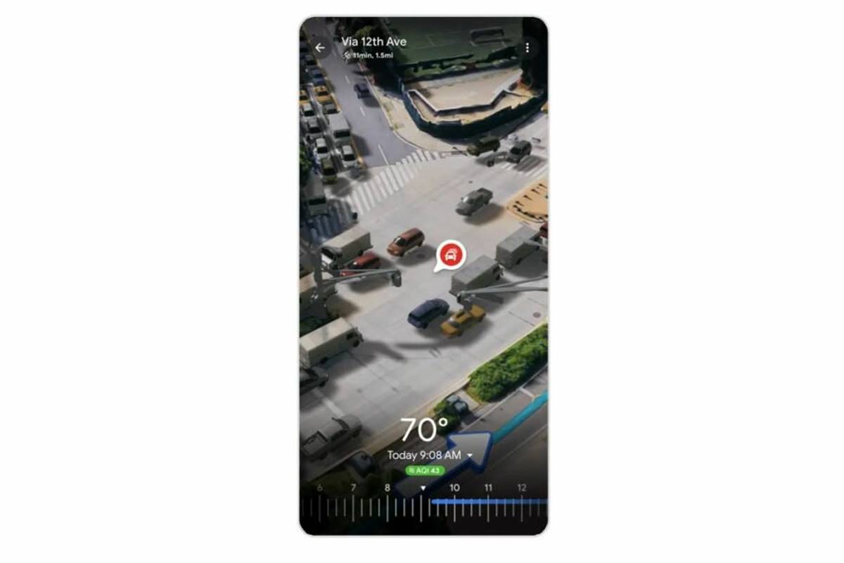 گوگل Maps هم به هوش مصنوعی مجهز شد