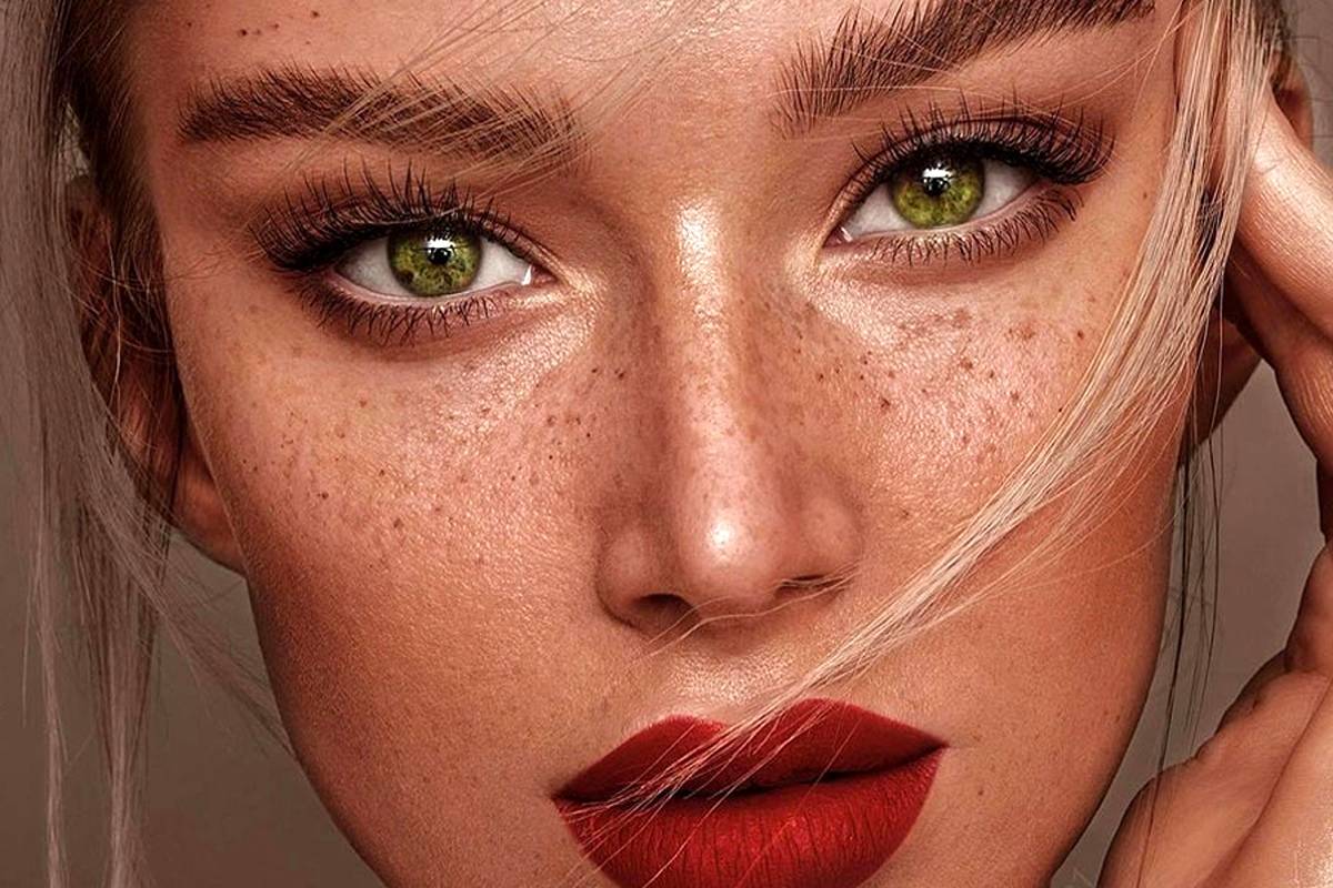 سلبریتی های زیبا با کک و مک!