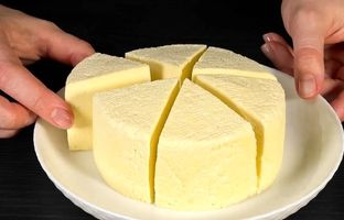 (ویدئو) طرز تهیه پنیر خانگی با یک لیتر شیر به روش آشپز کانادایی