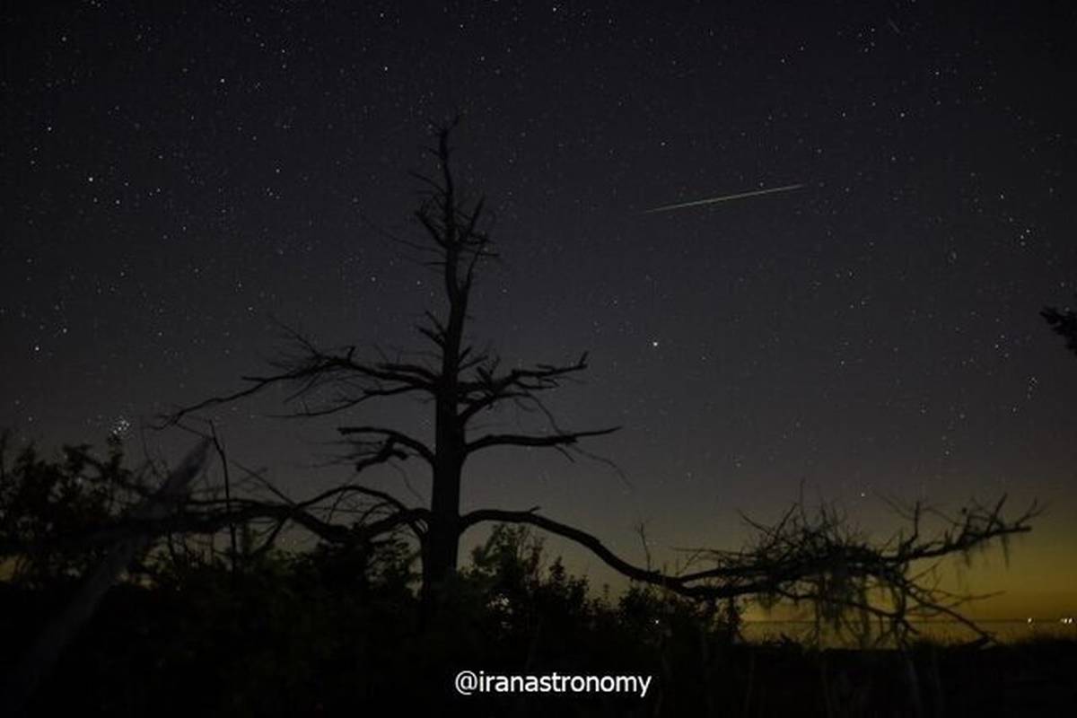 بهترین زمان برای تماشای شهابباران پِرساوشی در ایران