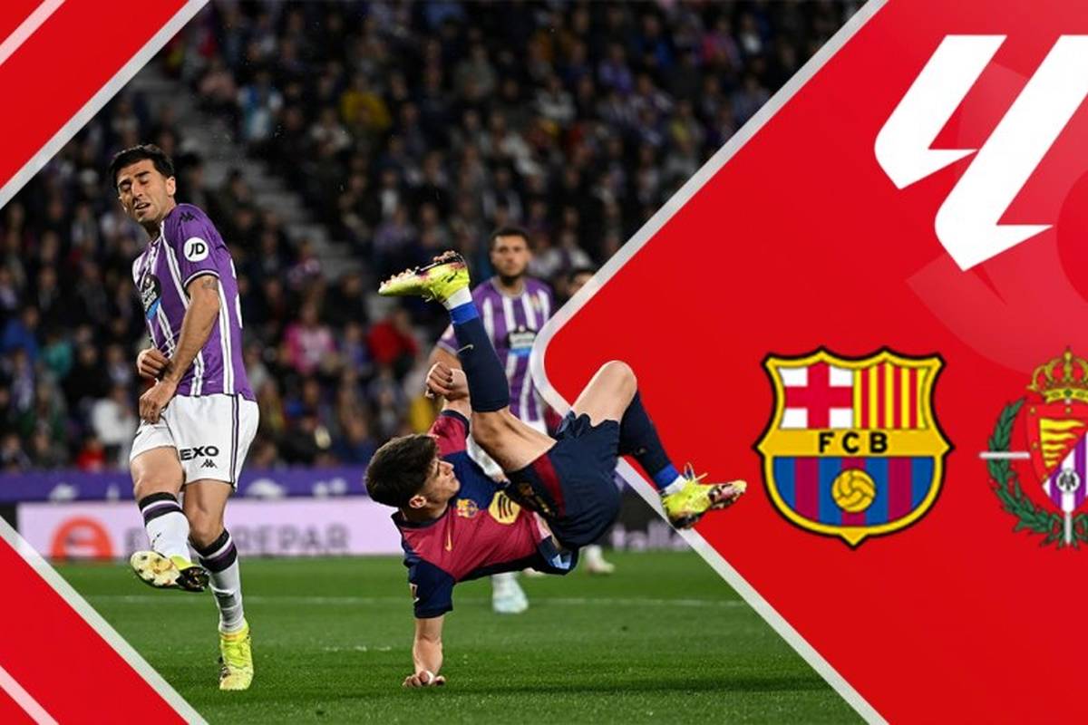 خلاصه بازی وایادولید 1 - بارسلونا 2 + ویدئو