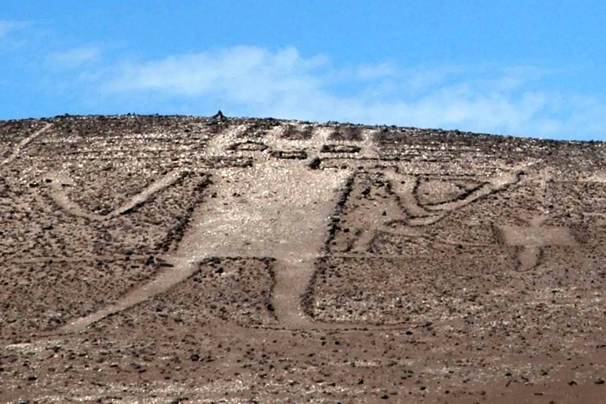 غول ۱۱۹ متری آتاکاما؛ بزرگترین تصویر «انساننمای» ماقبل تاریخ